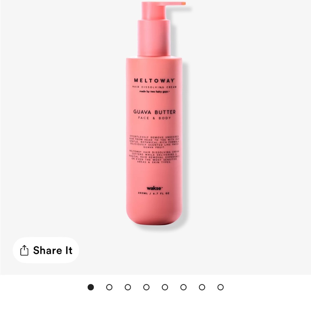 Meltoway Guava Butter Face & Body Hair Dissolving Cream - Sold Out